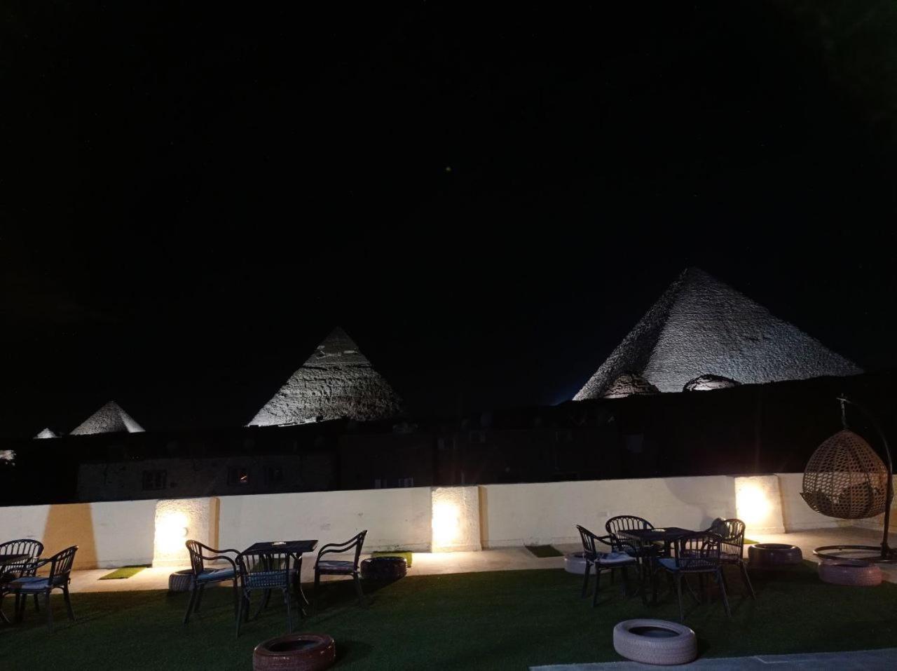 Solima Pyramids View Kafrat al Jabal Bagian luar foto