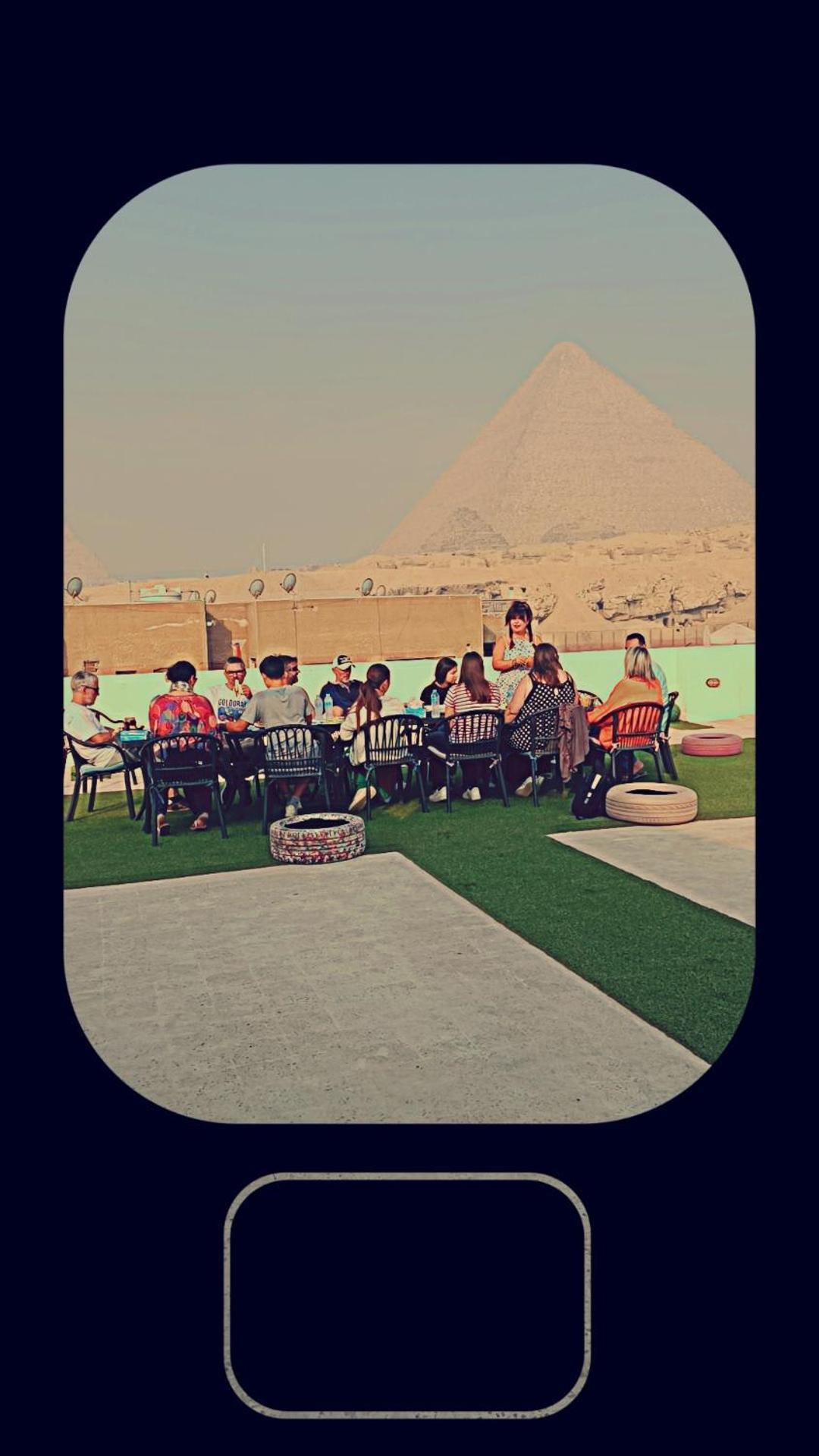 Solima Pyramids View Kafrat al Jabal Bagian luar foto