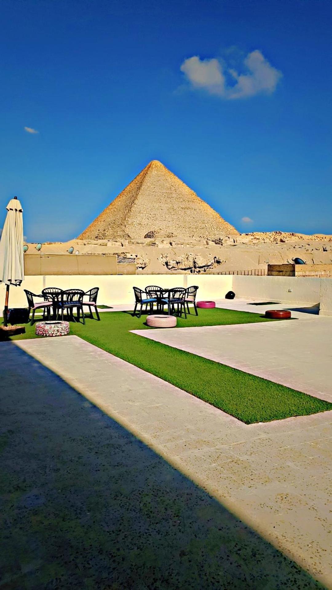 Solima Pyramids View Kafrat al Jabal Bagian luar foto