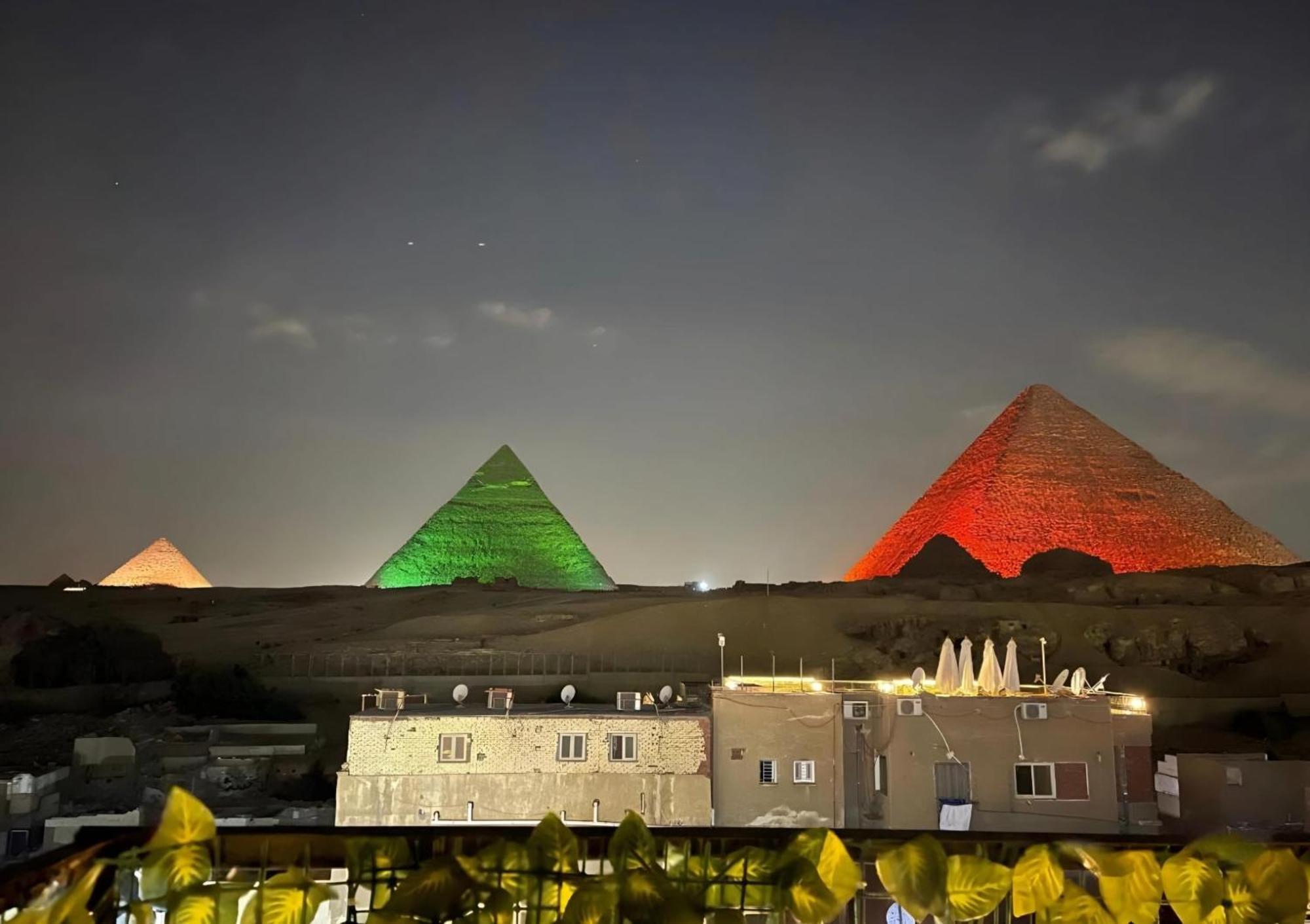 Solima Pyramids View Kafrat al Jabal Bagian luar foto
