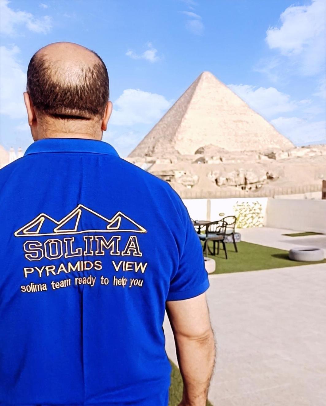 Solima Pyramids View Kafrat al Jabal Bagian luar foto
